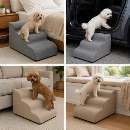 Hundetrappe / rampe til små hunde og katte