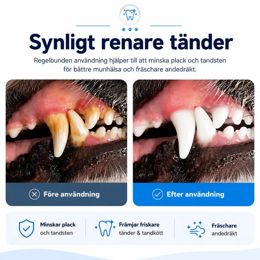 Ultralyds tandrenser til hunde og katte