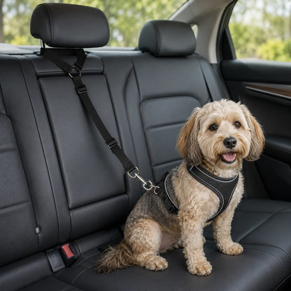 Sikkerhedssele til hund i bil