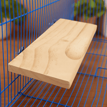 Træhylde til smådyr og fugle