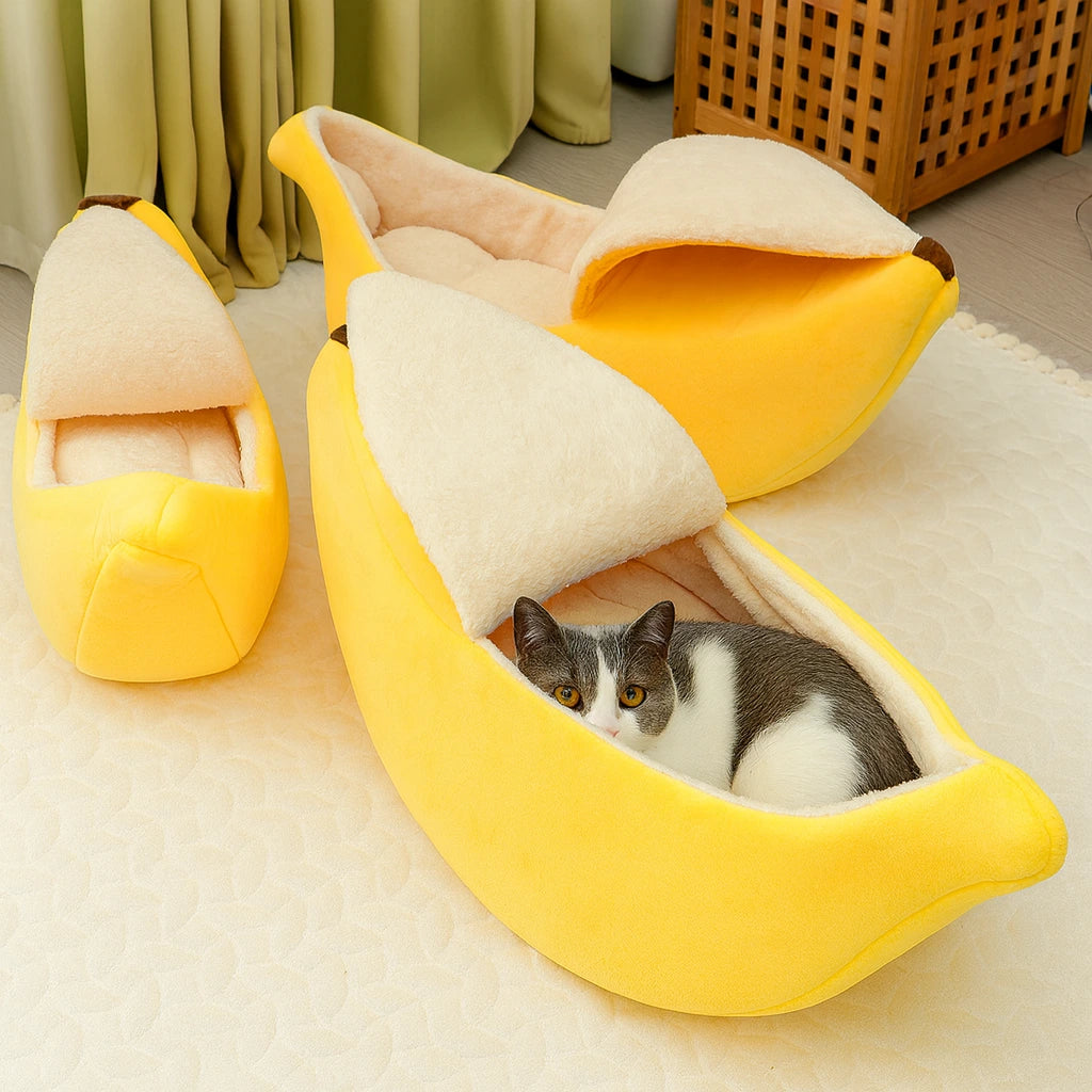 Bananformet katteseng