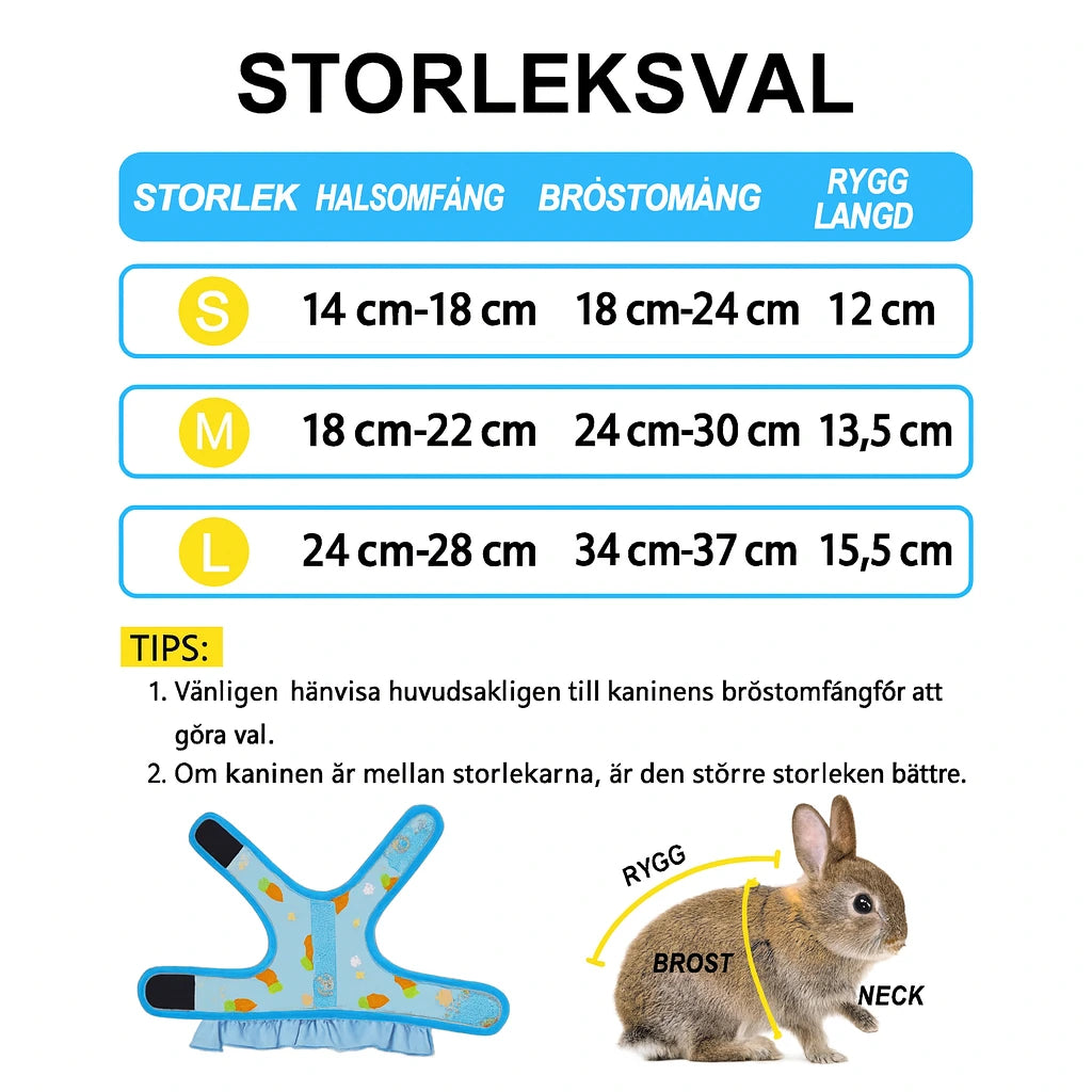 Kaninsele med snor