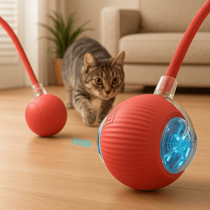 Interaktiv bold til katte