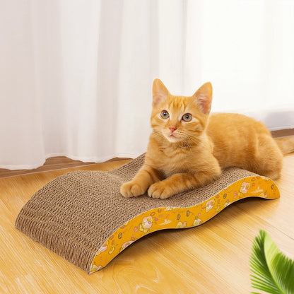 Kradsebræt til katte i bueform