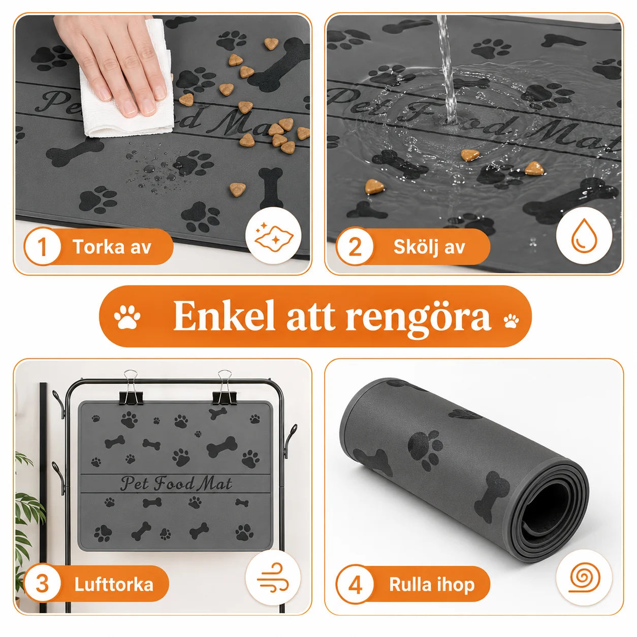 Vandtæt måtte til kæledyr