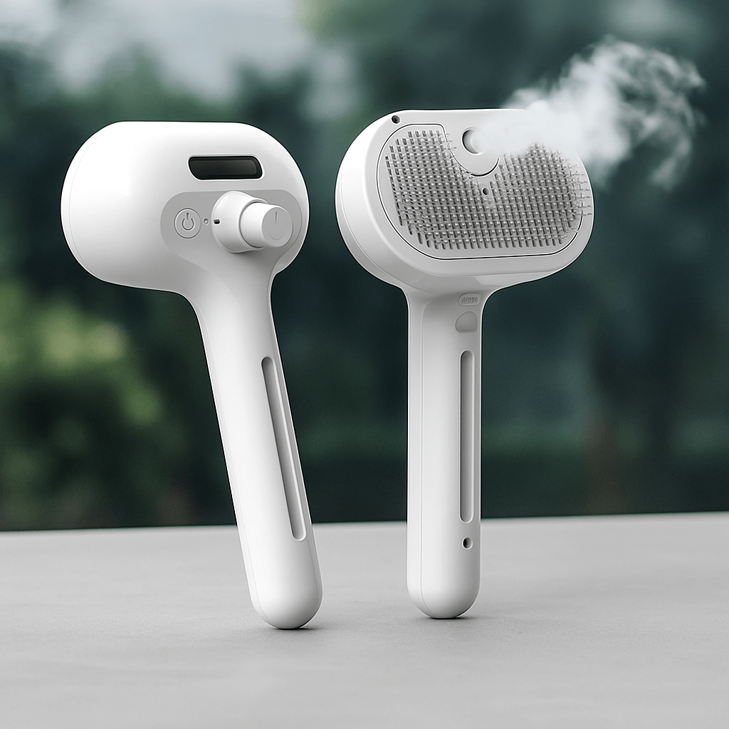 Elektrisk dampbørste til kæledyr