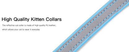 Reflekterende kattehalsbånd med lufttag