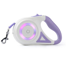 Automatisk LED-hundesnor med lommelygte 5 m