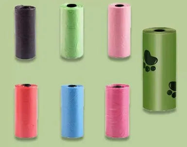 Kattegrusske med indbygget poseholder