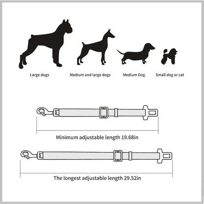 Bilsikkerhedssele til hund