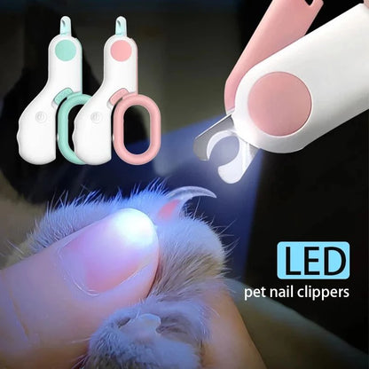 LED-negleklipper til hunde og katte