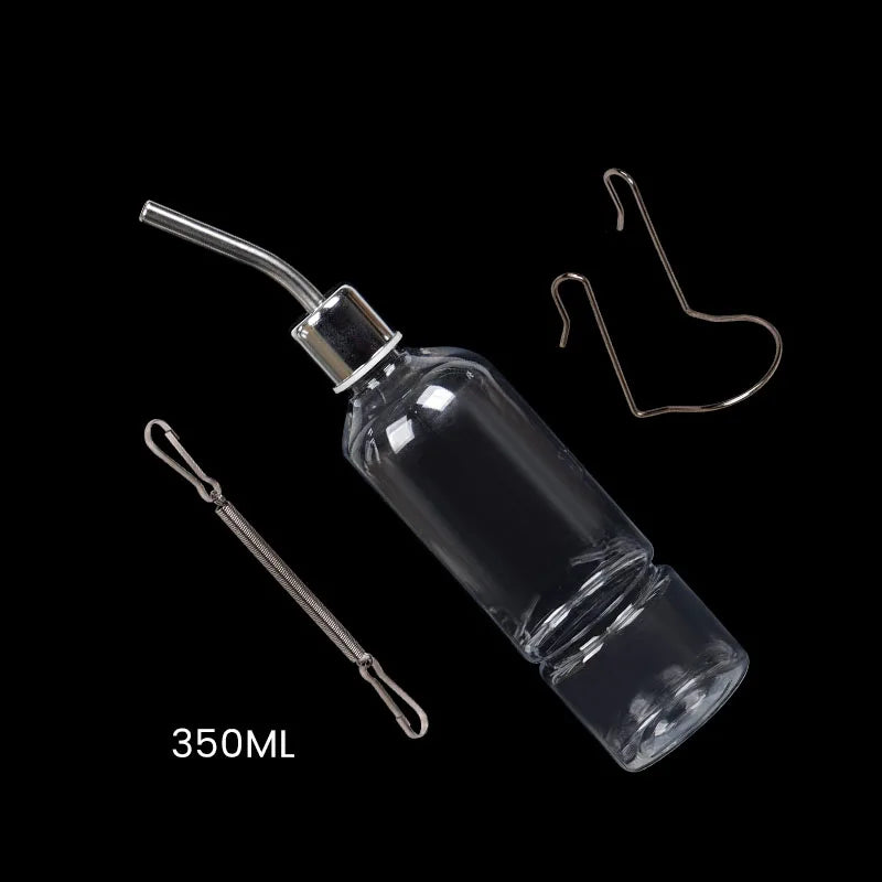 180/350/750ML Plast Kanin Drikkeflaske Hamster Bur Vandflaske Dispenser Til Kanin Marsvin Egern Lille Kæledyrsfoder