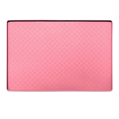 Vandtæt silikonemåtte til kæledyr