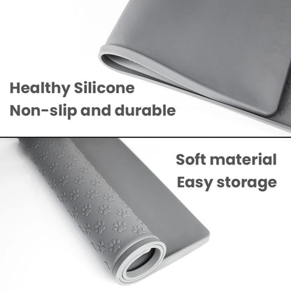 Vandtæt silikonemåtte til kæledyr