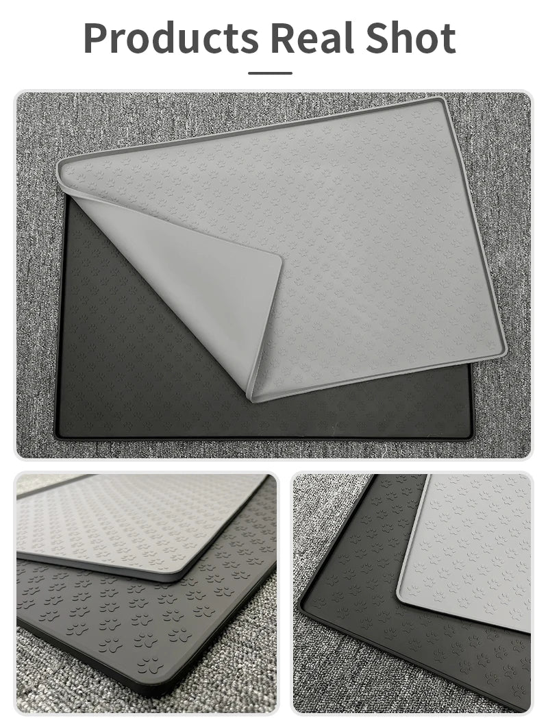 Vandtæt silikonemåtte til kæledyr