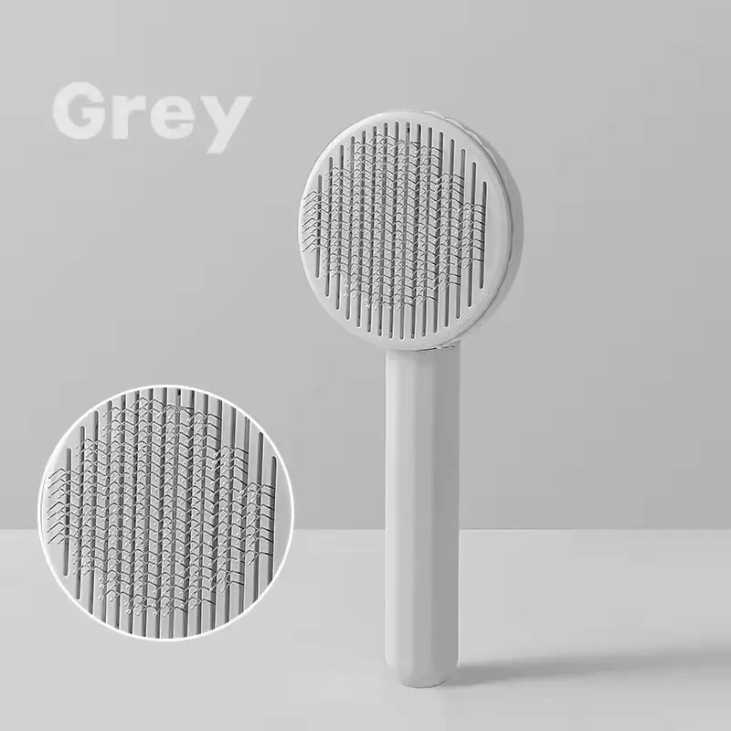 Selvrensende pelsbørste til katte, hunde og smådyr