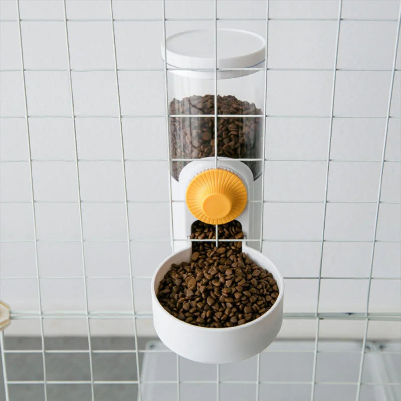 Automatisk foderautomat og vanddispenser til små dyr