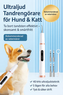 Ultralyds tandrenser til hunde og katte