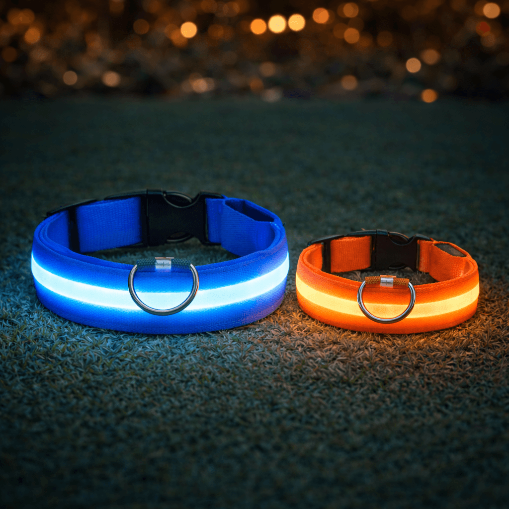LED hundehalsbånd